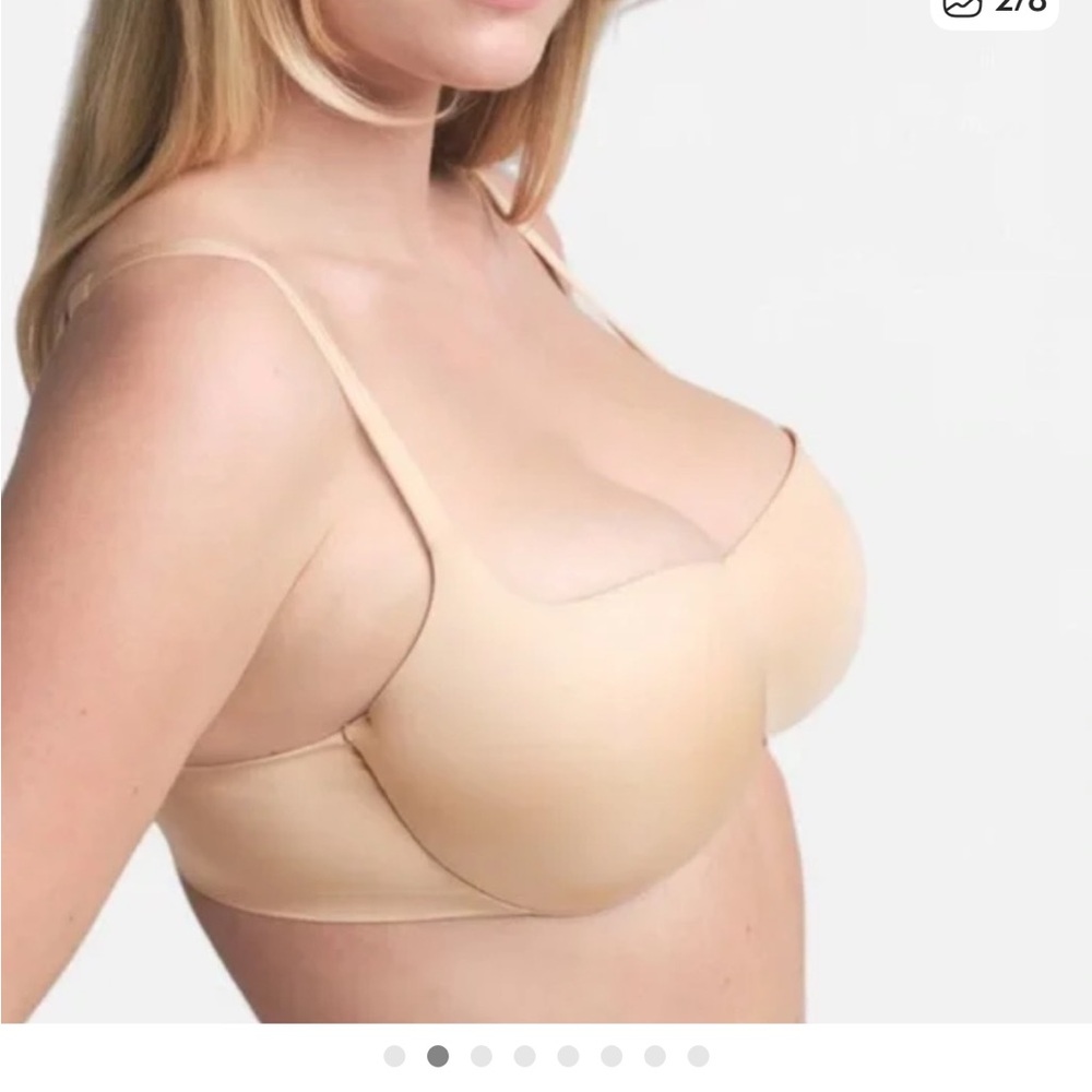 SKIMS Ultimate Balconette Bra - Nude - Picture 3 of 5